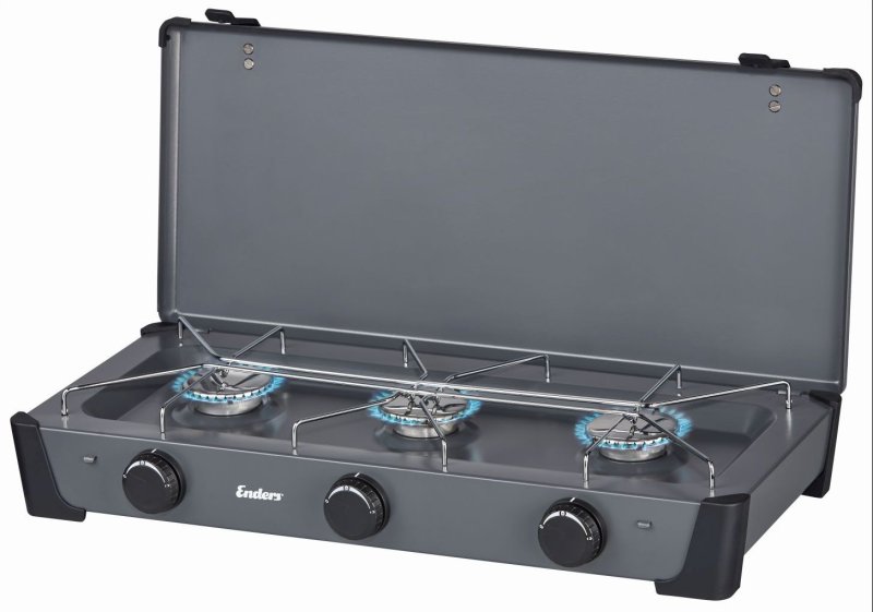 Enders Campingkocher Bondy 3Z - 3-flammig mit Zündsicherung
