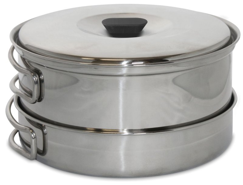 Enders Kochtopf Set Culina Camping - mit 2 Töpfen inkl. Deckel + Pfanne