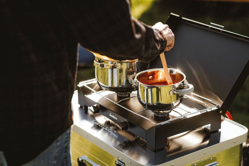 Enders Campingkocher Dalgety Black 2 - 2-flammig