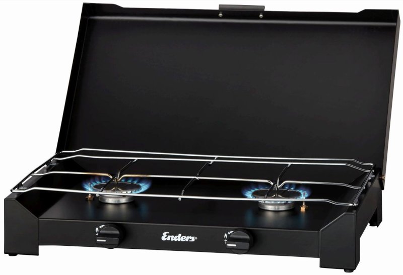Enders Campingkocher Dalgety Black 2 - 2-flammig