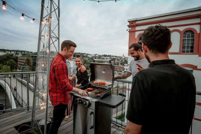 Enders Elektrogrill eFlow Pro 2 Turbo Edelstahl - Retoure
