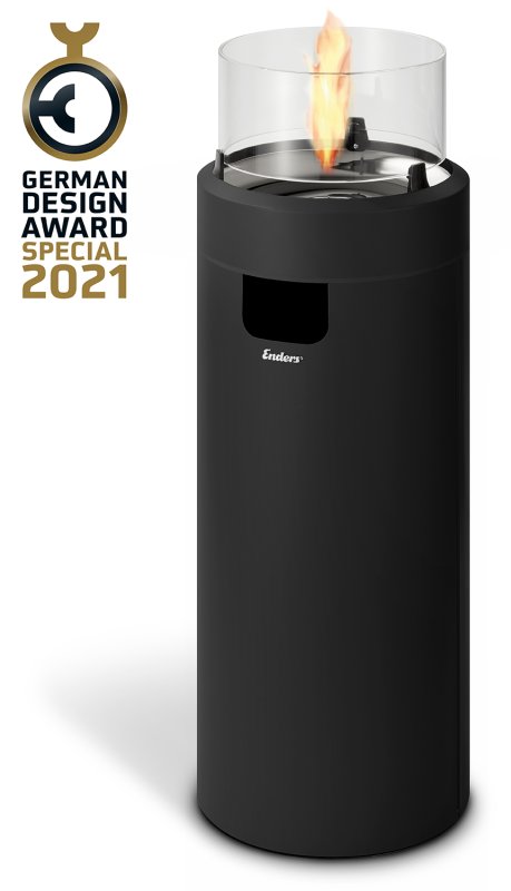 Enders Terrassenfeuer Nova LED L / schwarz