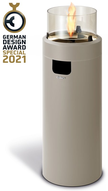Enders Terrassenfeuer Nova LED L / taupe