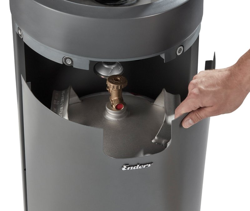 Enders Terrassenfeuer Nova LED M / grau