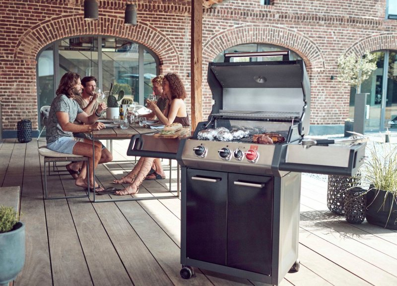 Enders Gasgrill Monroe Black Prox 3 Kr Turbo Enders Monroe Black Pro 3 K mit Turbo Zone Gasgrill