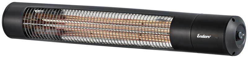 Enders Heizstrahler Elektro Oxeo Black / Wandstrahler