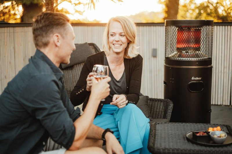 Enders Heizstrahler Gas Polo 2.0 Black