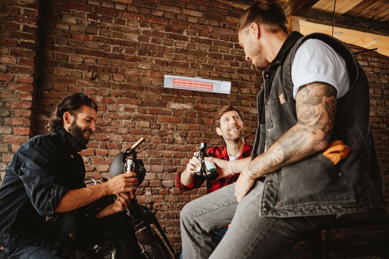 Enders Heizstrahler Elektro Madeira / Wandstrahler