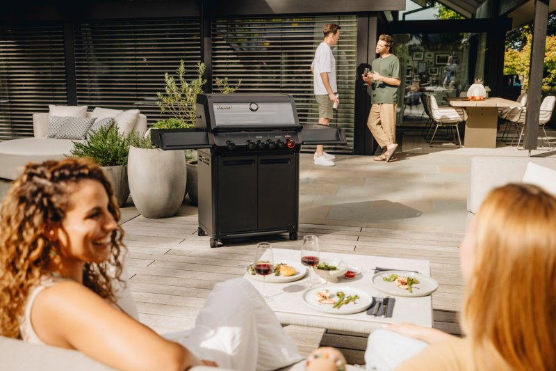 Enders Monroe Pro 4 SIKR Turbo Shadow Gasgrill inkl. Seargrate