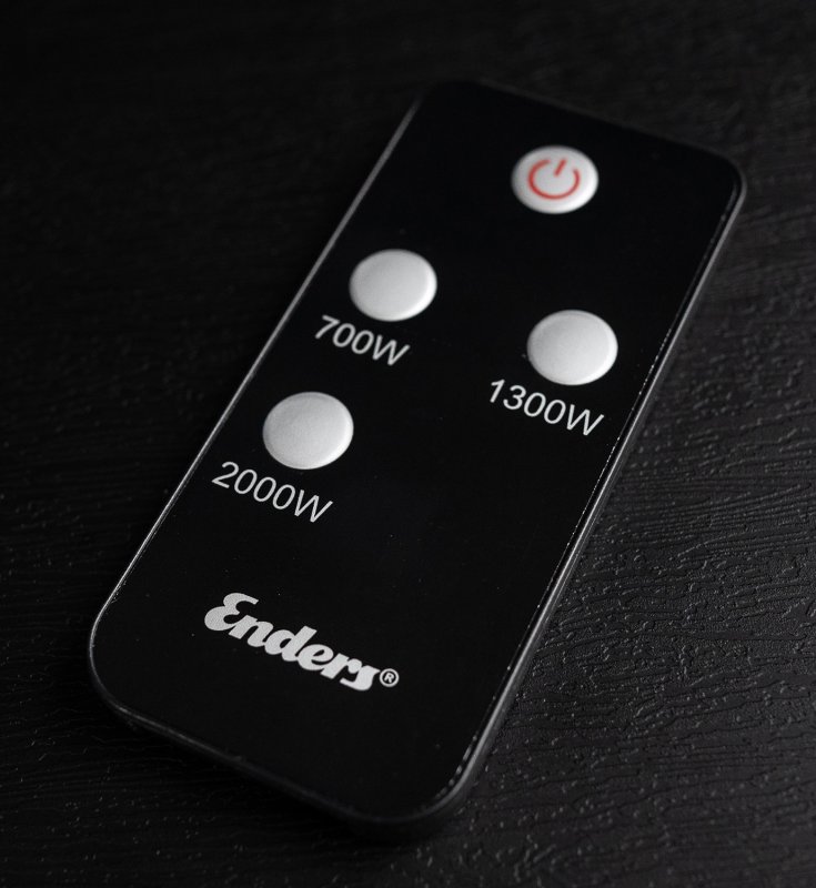 Enders Heizstrahler Elektro Oxeo Black / Wandstrahler