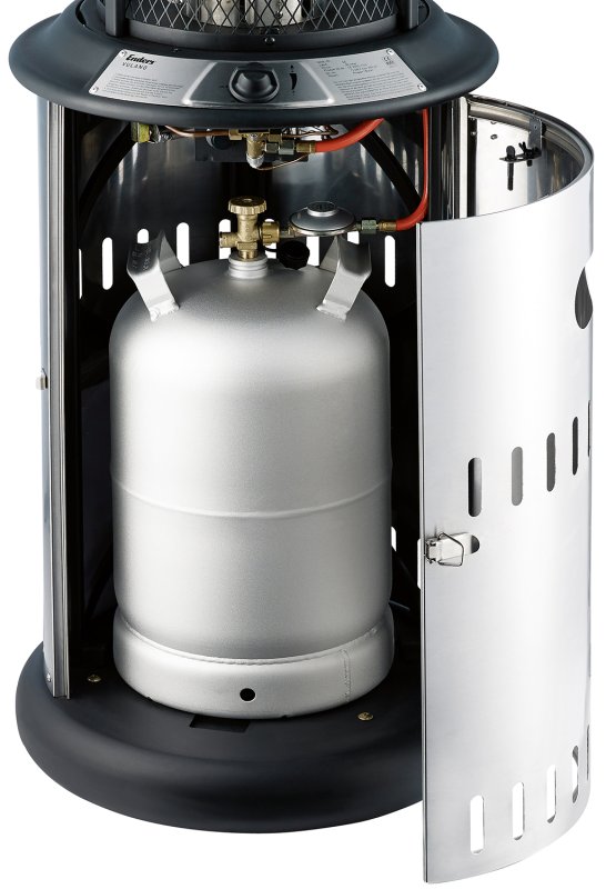 Enders Terrassenfeuer Gas Vulcano / Edelstahl