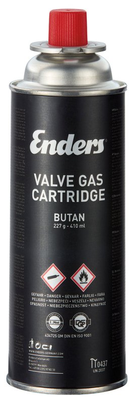 Enders Gaskartusche / Ventilkartusche 227g Butan