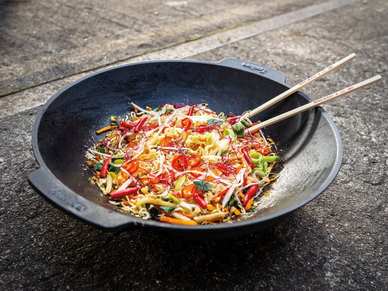 Enders Switch Grid Einsatz: Gusseisen Wok