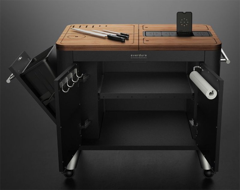 Everdure Mobile Outdoor Küche - Prep Kitchen - grau