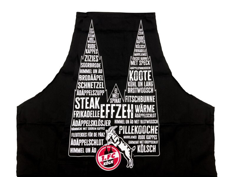Grillfürst Grillschürze mit Tasche - 1. FC Köln Edition