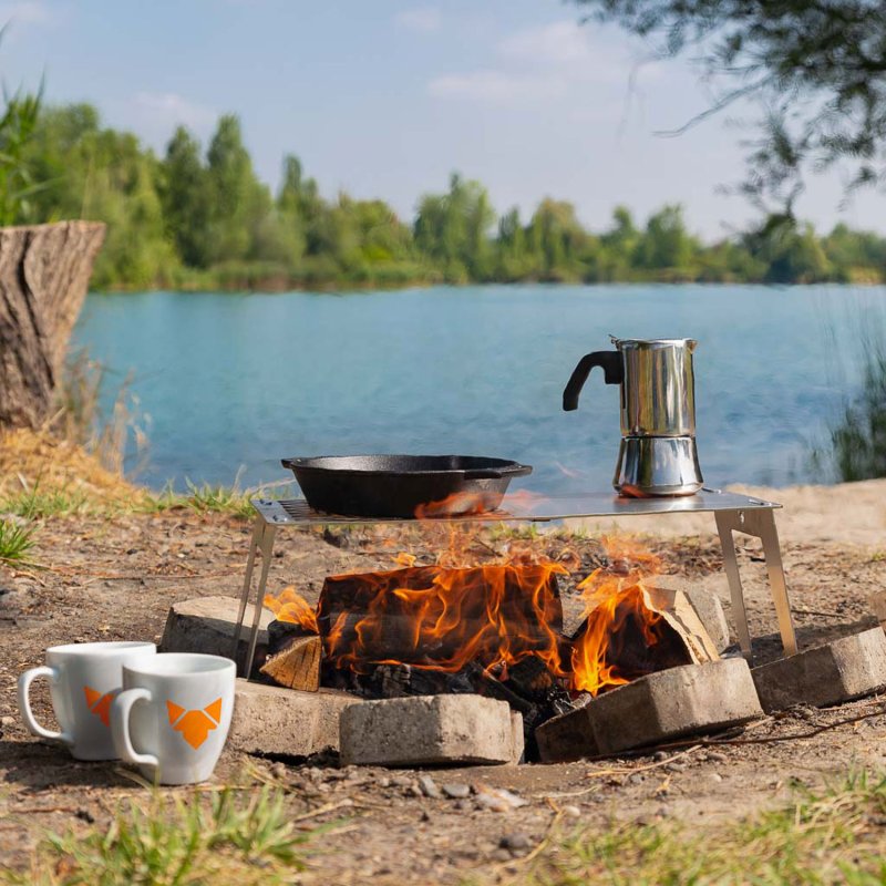 Fennek 4Fire - mobiler 2-Zonen Grillrost