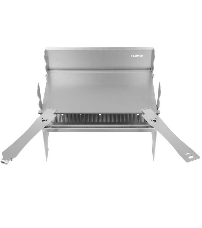 Fennek Edelstahl Plancha / Grillplatte für Fennek 2.0