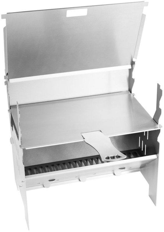 Fennek Edelstahl Plancha / Grillplatte
