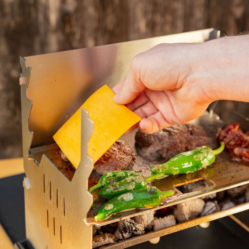 Fennek Edelstahl Plancha / Grillplatte