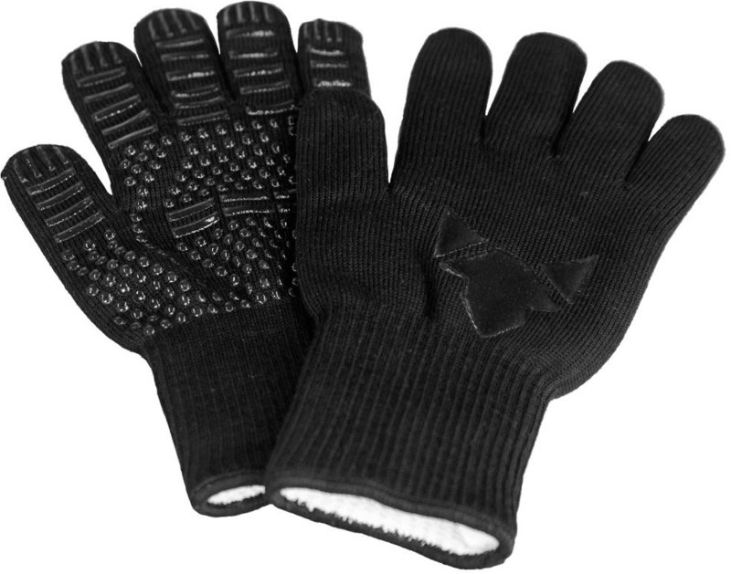 Fennek Grillhandschuhe Aramid / Silikon, schwarz