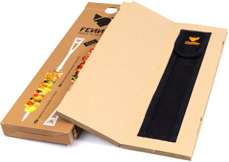 Fennek Grillspieße kurz 6er Set