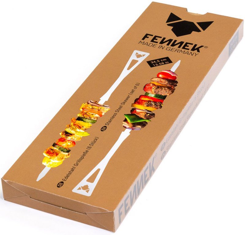 Fennek Grillspieße kurz 6er Set