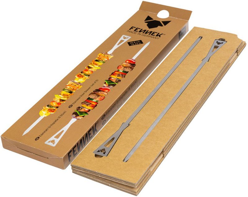 Fennek Grillspieße lang 6er Set