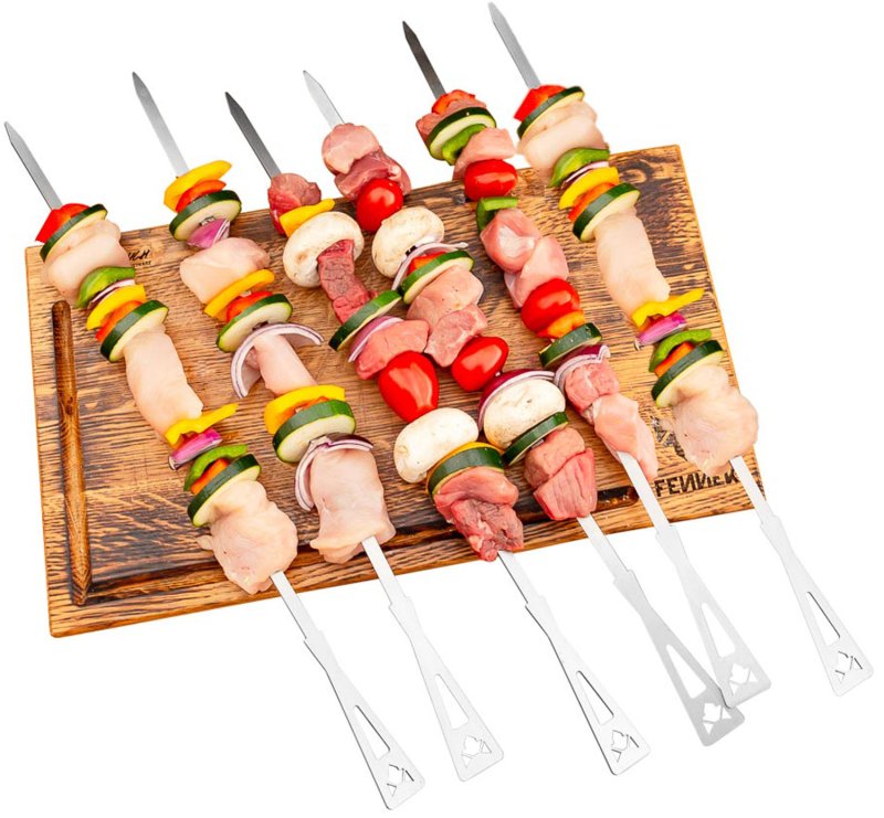 Fennek Grillspieße lang 6er Set