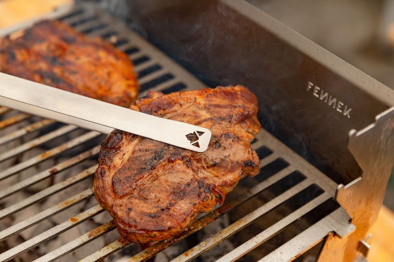 Fennek Grillzange 32 cm - Edelstahl