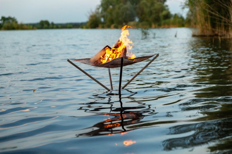 Fennek High Fire - Feuernetz aus Edelstahlgewebe