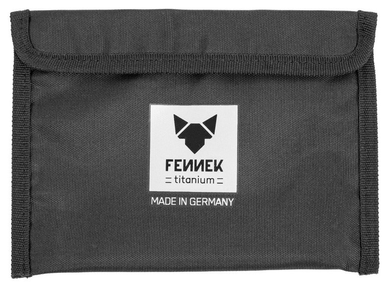 Fennek Hobo Kocher Premium zum Klappen / Titan mit Tasche und Aschewanne