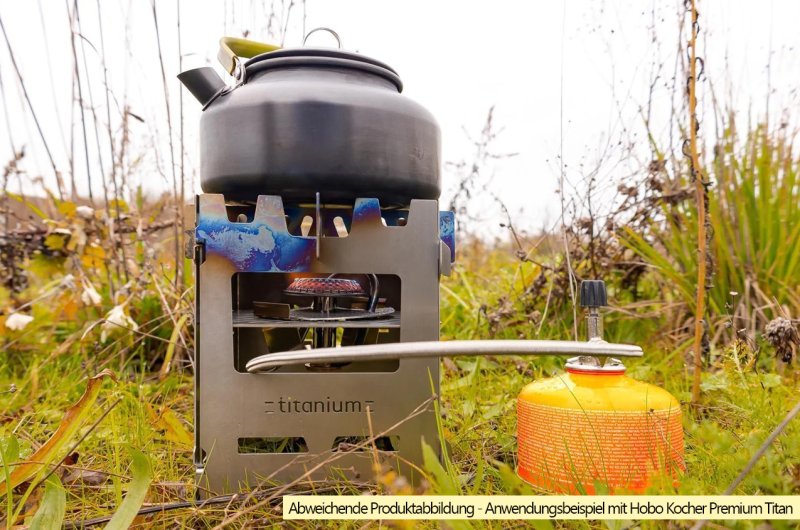 Fennek Trangiarost Edelstahl für Hobo Premium