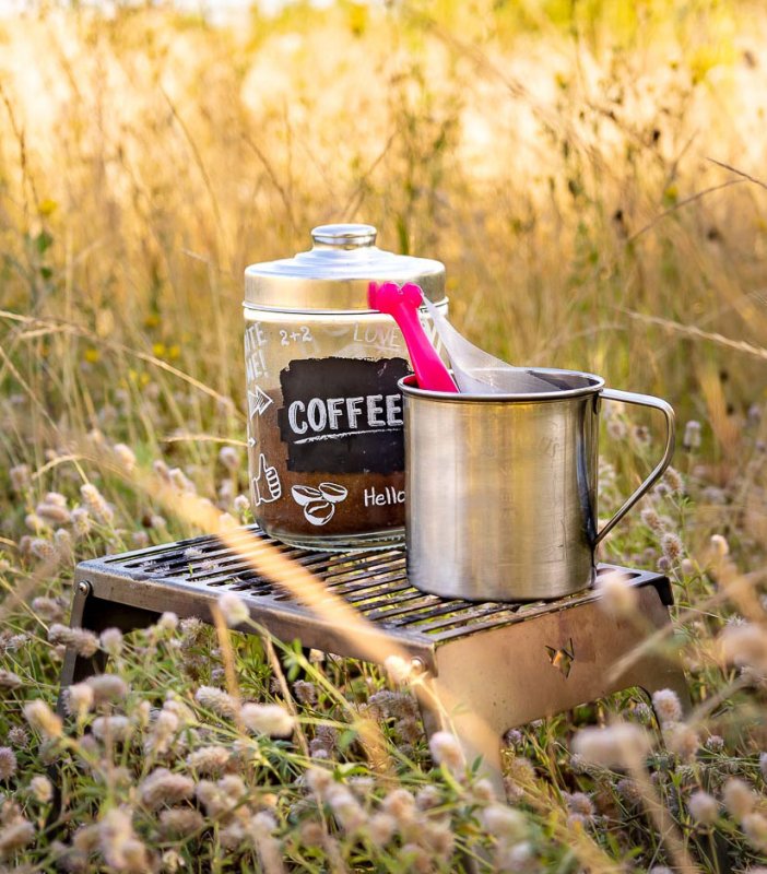 Fennek Klapprost Edelstahl für Hobo Kocher