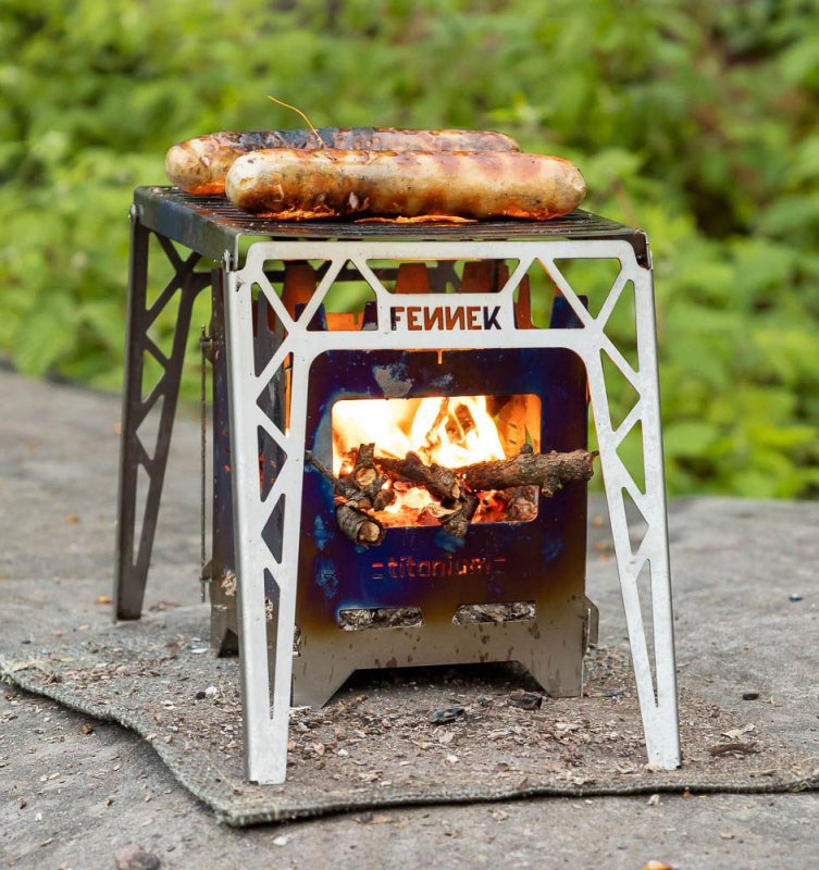 Fennek Klapprost Titan für Hobo Kocher