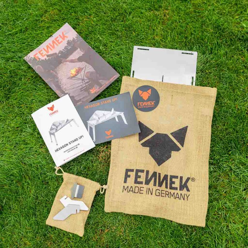 Fennek Stand Up! - Untergestell/Hitzeschutz für Hexagon