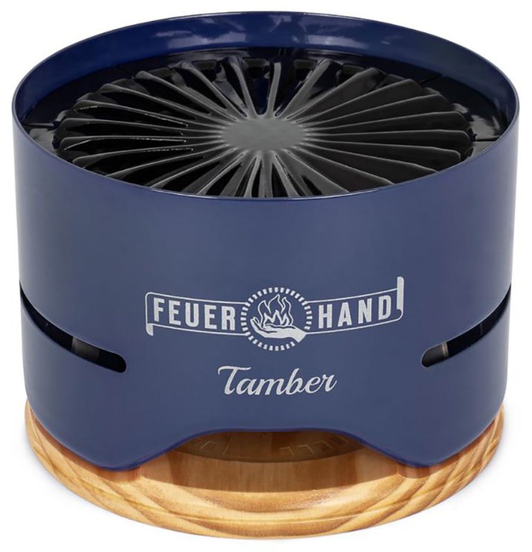 Feuerhand Tischgrill Tamber Blau