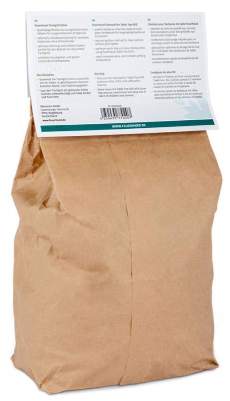 Feuerhand Tischgrill Holzkohle 1 kg