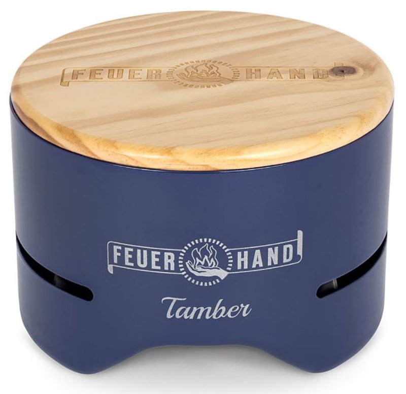 Feuerhand Tischgrill Tamber Blau