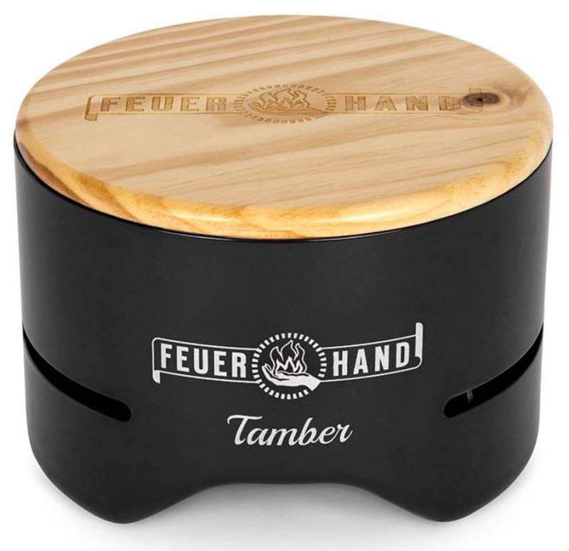 Feuerhand Tischgrill Tamber Schwarz