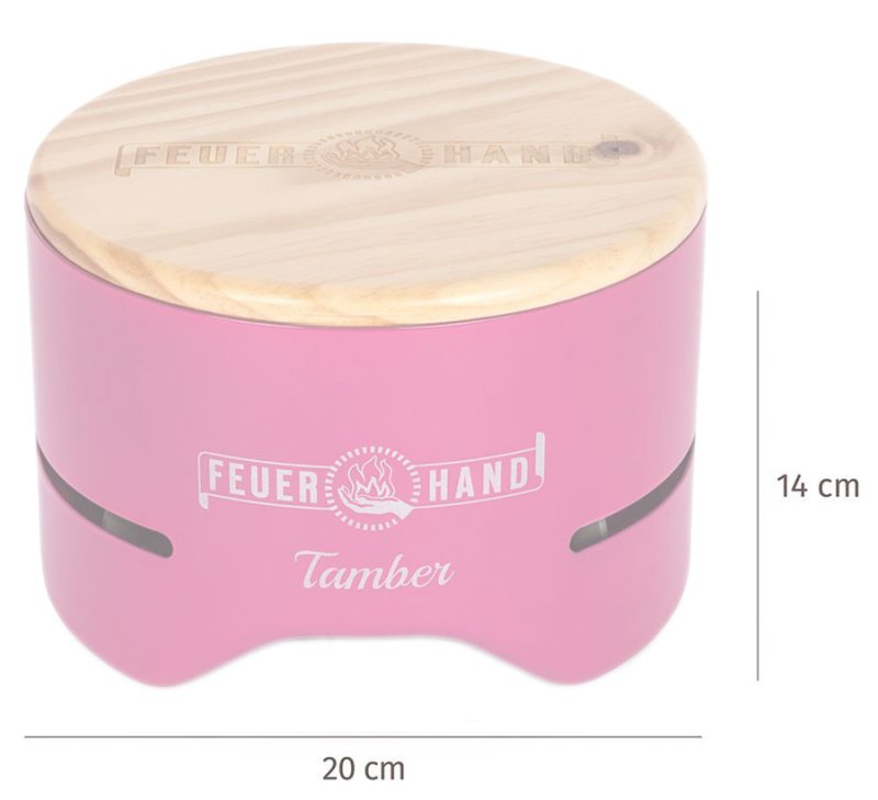 Feuerhand Tischgrill Tamber Telemagenta