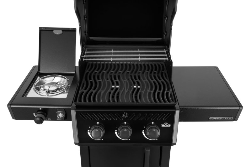 Napoleon Freestyle 365 Gasgrill, Schwarz - mit Seitenbrenner - Modell 2026