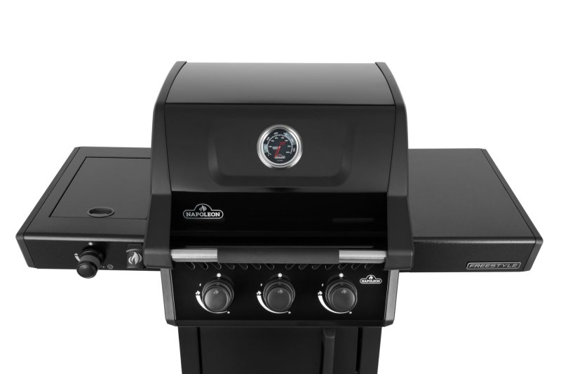 Napoleon Freestyle 365 Gasgrill, Schwarz - mit Seitenbrenner - Modell 2026