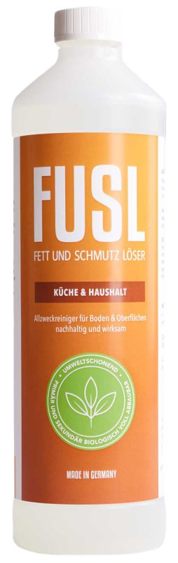 McBrikett FUSL Allzweckreiniger Küche & Haushalt / 1 Liter Nachfüllflasche