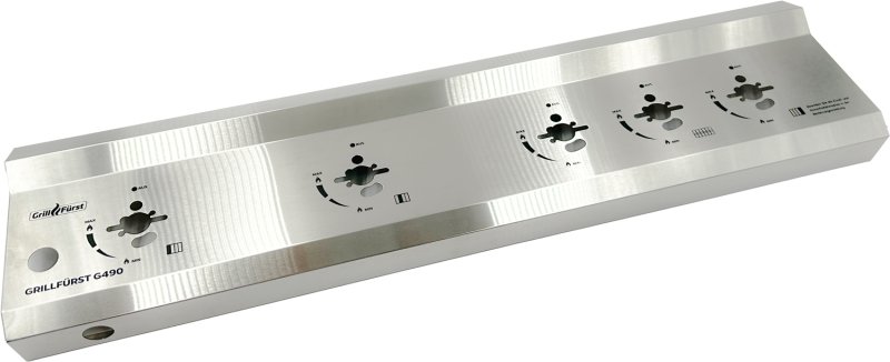 Grillfürst Ersatzteil: Bedienblende - G490 Einbaugrill