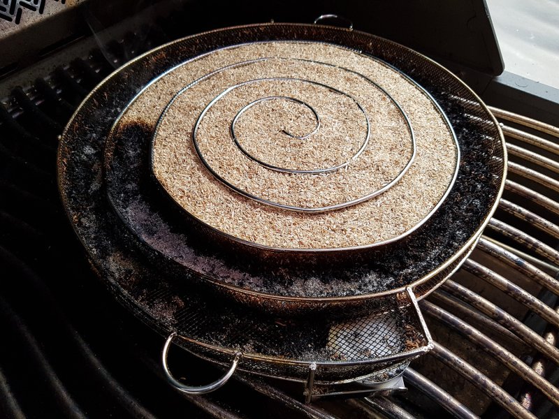 Grillfürst Kaltrauchgenerator / Räucherschnecke XXL 31cm