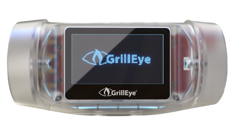GrillEye MAX - Smart WiFi Grillthermometer mit Cloud Funktion - Intant-Thermometer +/-0,1°C präzise ( Grill Eye ) - inkl. 2 IRIS Probe Temperaturfühler