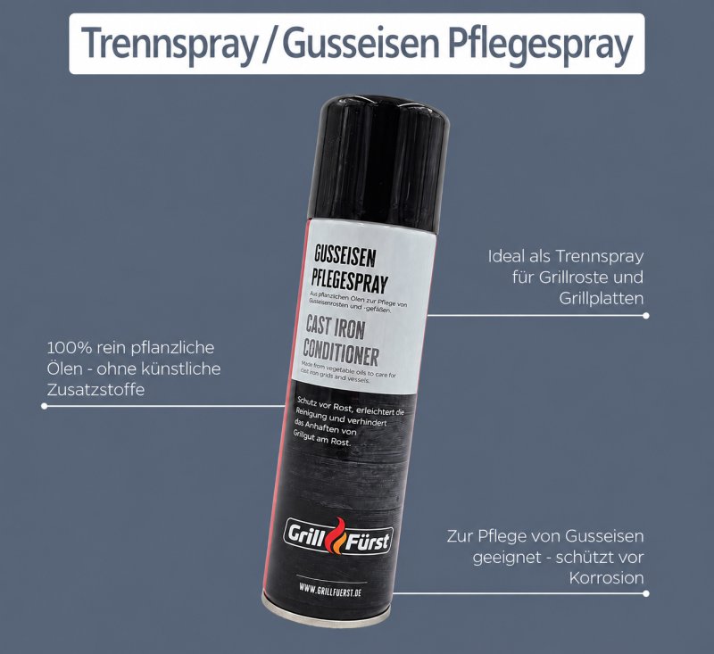 Grillfürst Grillreiniger-Set für Rösle Allflame, Epicflame und Blazeflame - Reiniger und Pflege Komplettset