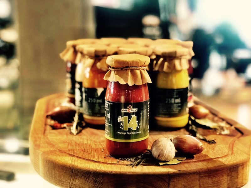 Grillfürst BBQ Sauce No. #14, die würzige Paprika Sauce