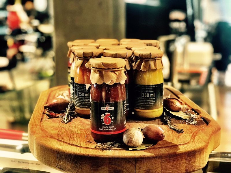 Grillfürst BBQ Sauce No. #6, die scharfe Sauce nach asiatischer Art