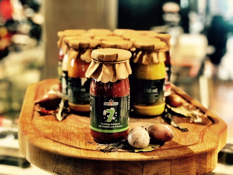 Grillfürst BBQ Sauce No. #7, die fruchtige Sauce mit Tomaten und Kräutern